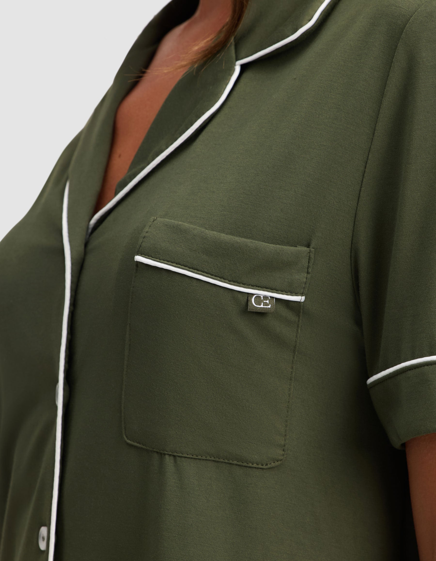 Women's Bamboo Stretch-Knit Short Sleeve Pajama Set - Image 45