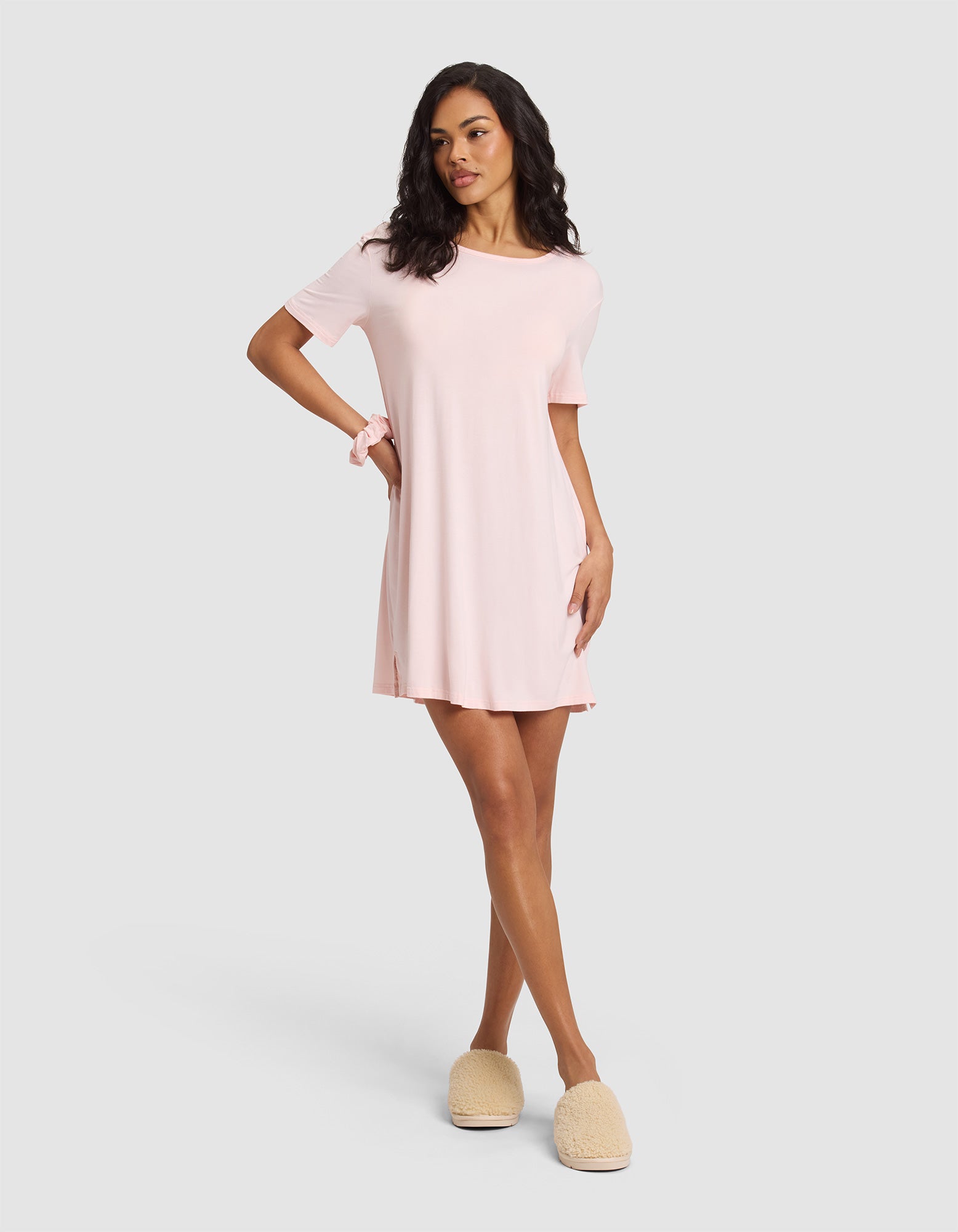 Women's Bamboo Stretch-Knit Sleep Dress - Image 8