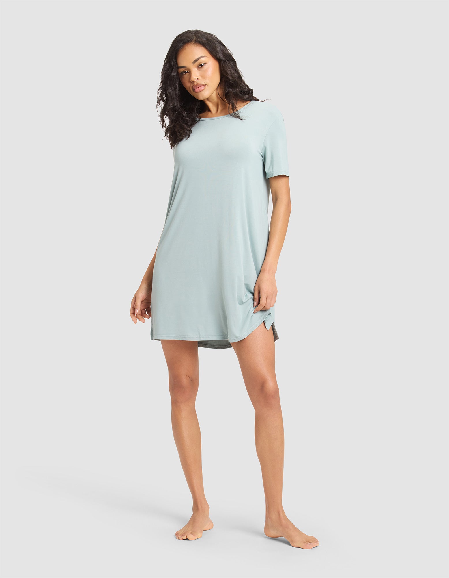 Women's Bamboo Stretch-Knit Sleep Dress - Image 12