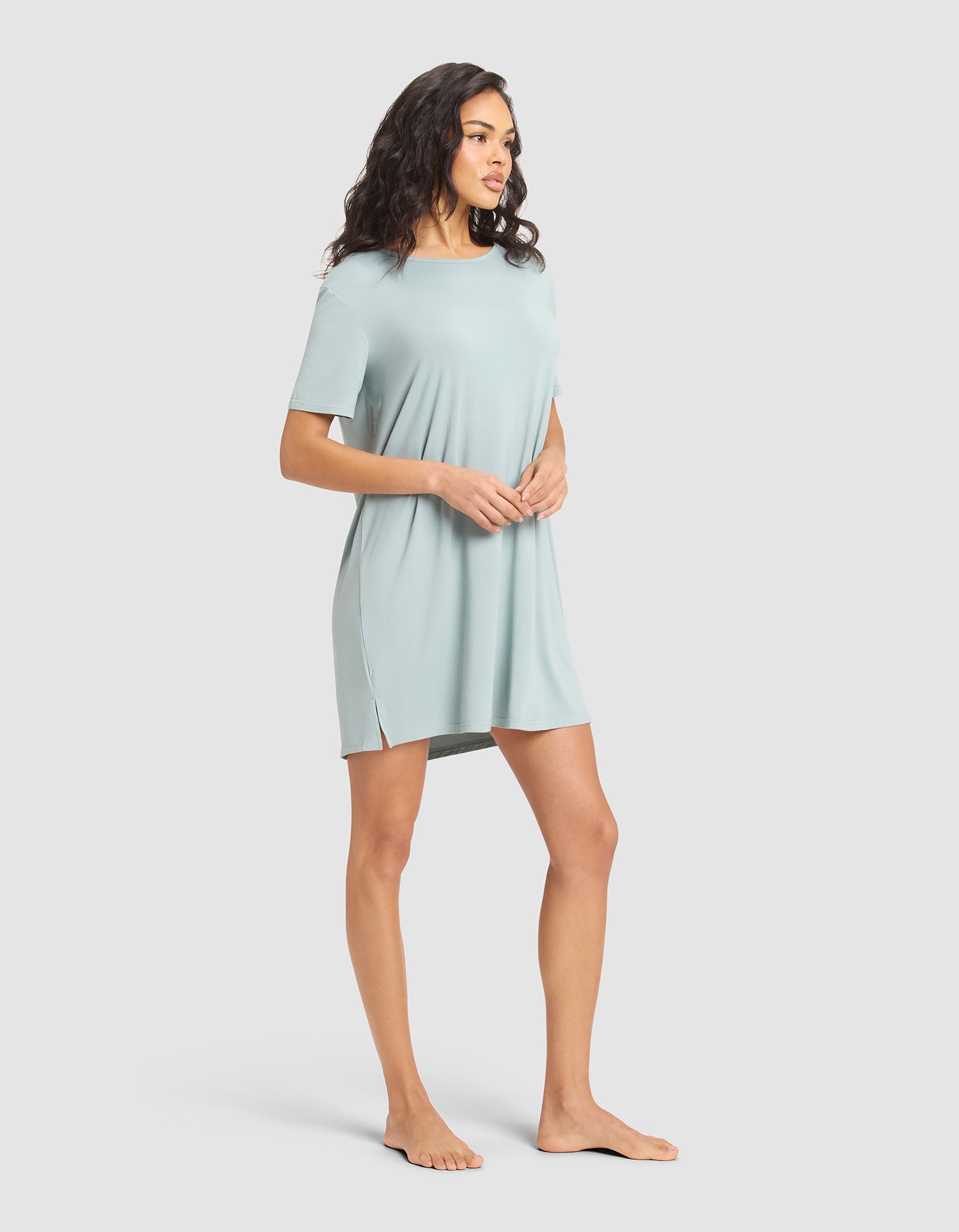 Women's Bamboo Stretch-Knit Sleep Dress - Image 13
