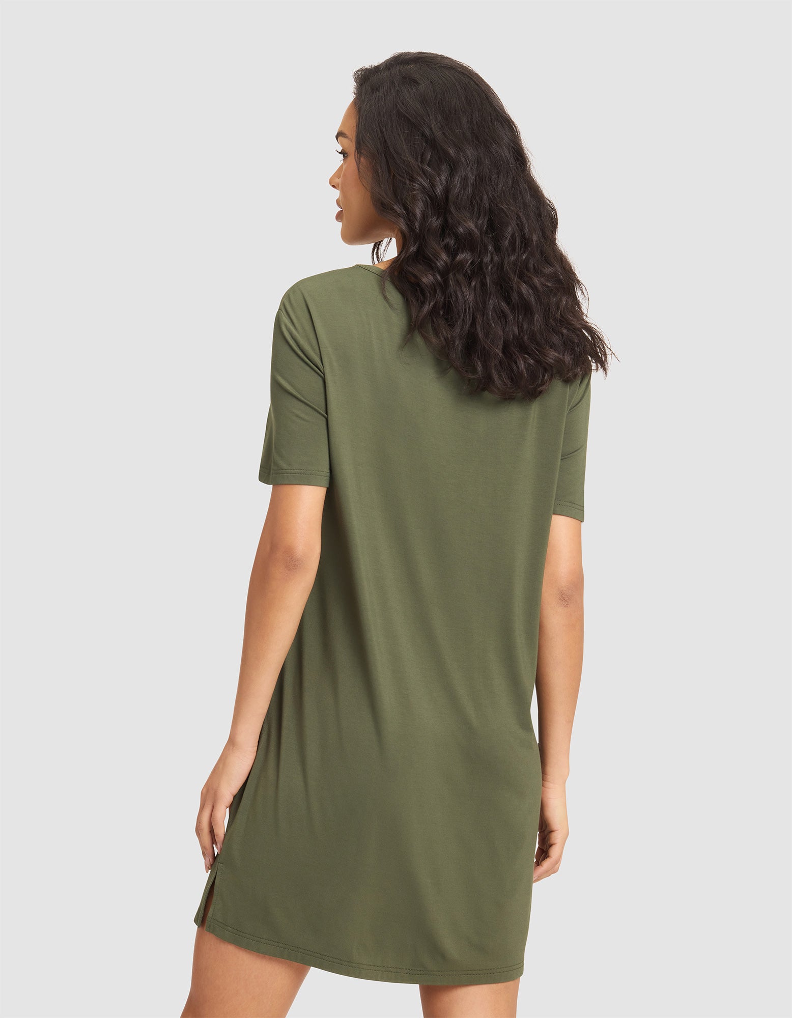 Women's Bamboo Stretch-Knit Sleep Dress - Image 21