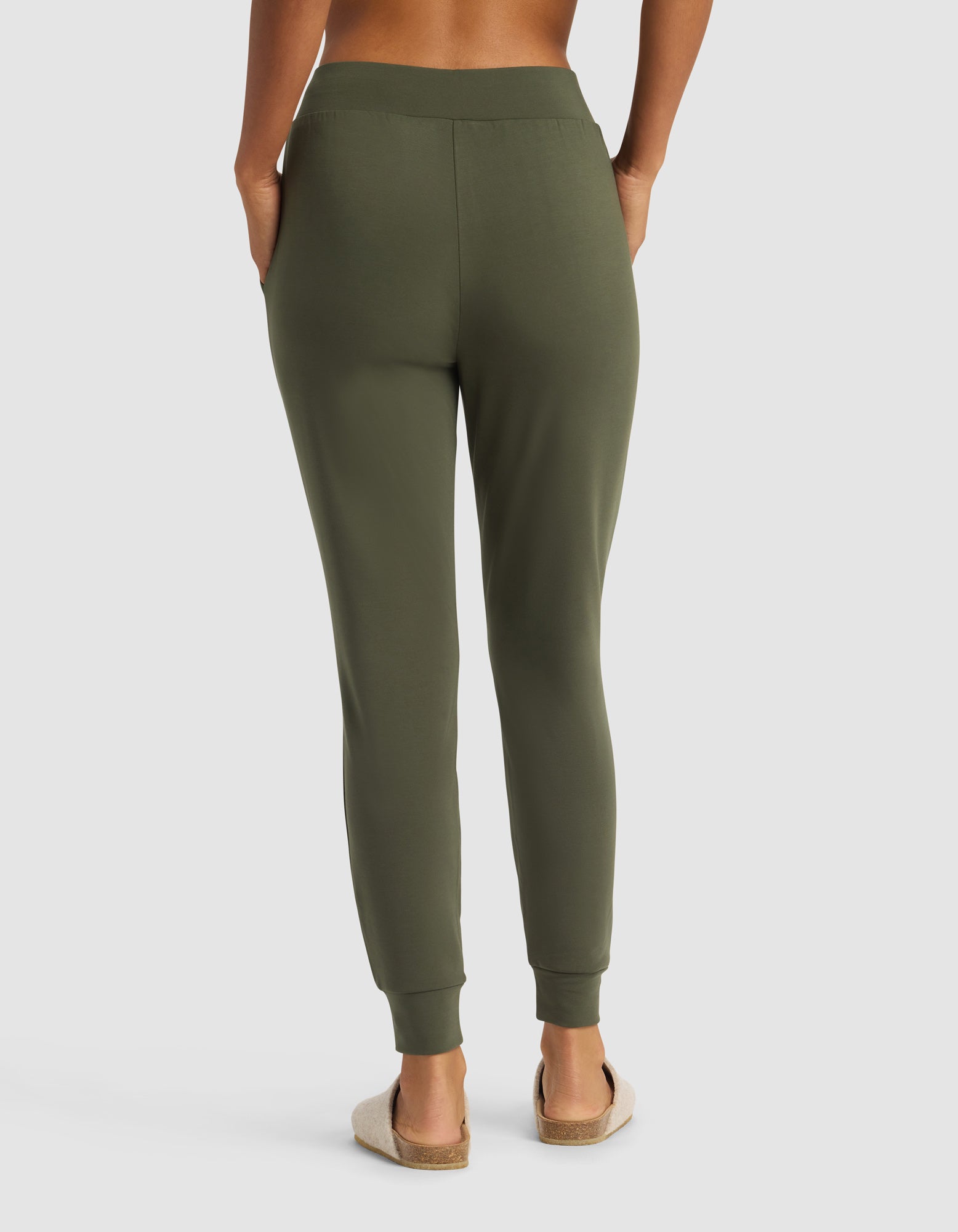 Women's Brushed Bamboo Joggers - Image 2