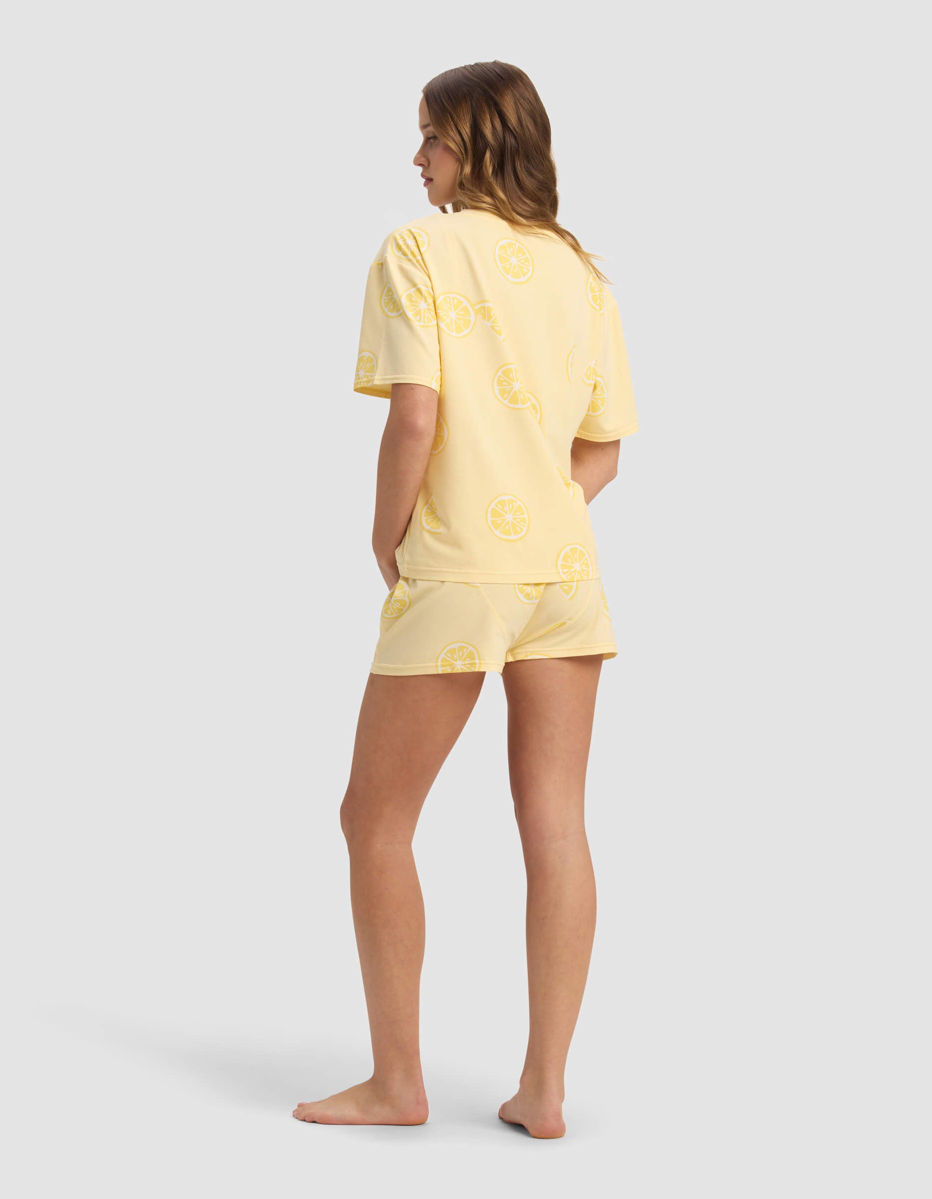 Women's First Layer Pajama Short Sleeve Tee & Boxer Short Set - Image 38