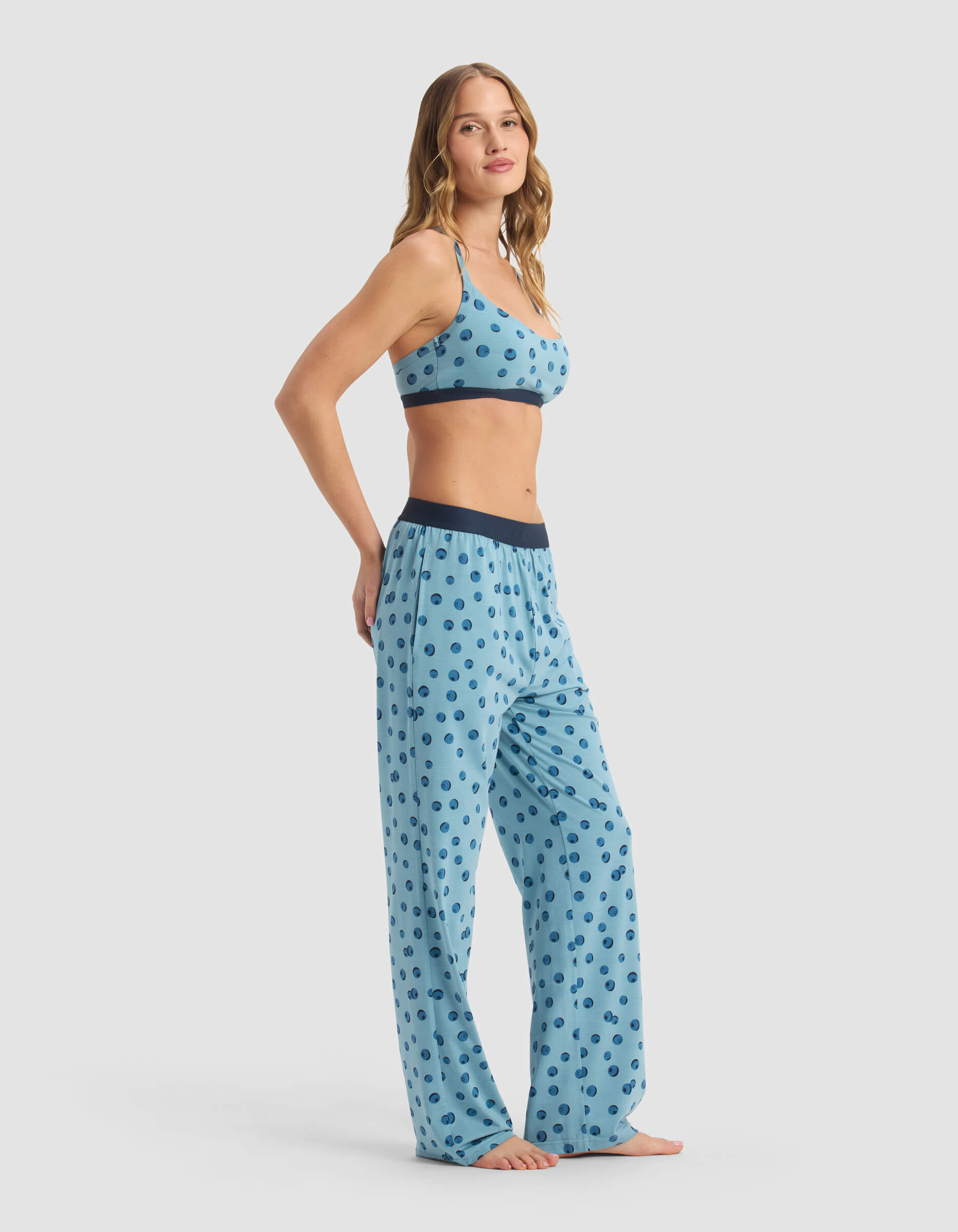 Women's First Layer Pajama Soft Bra & Pant Set - Image 3