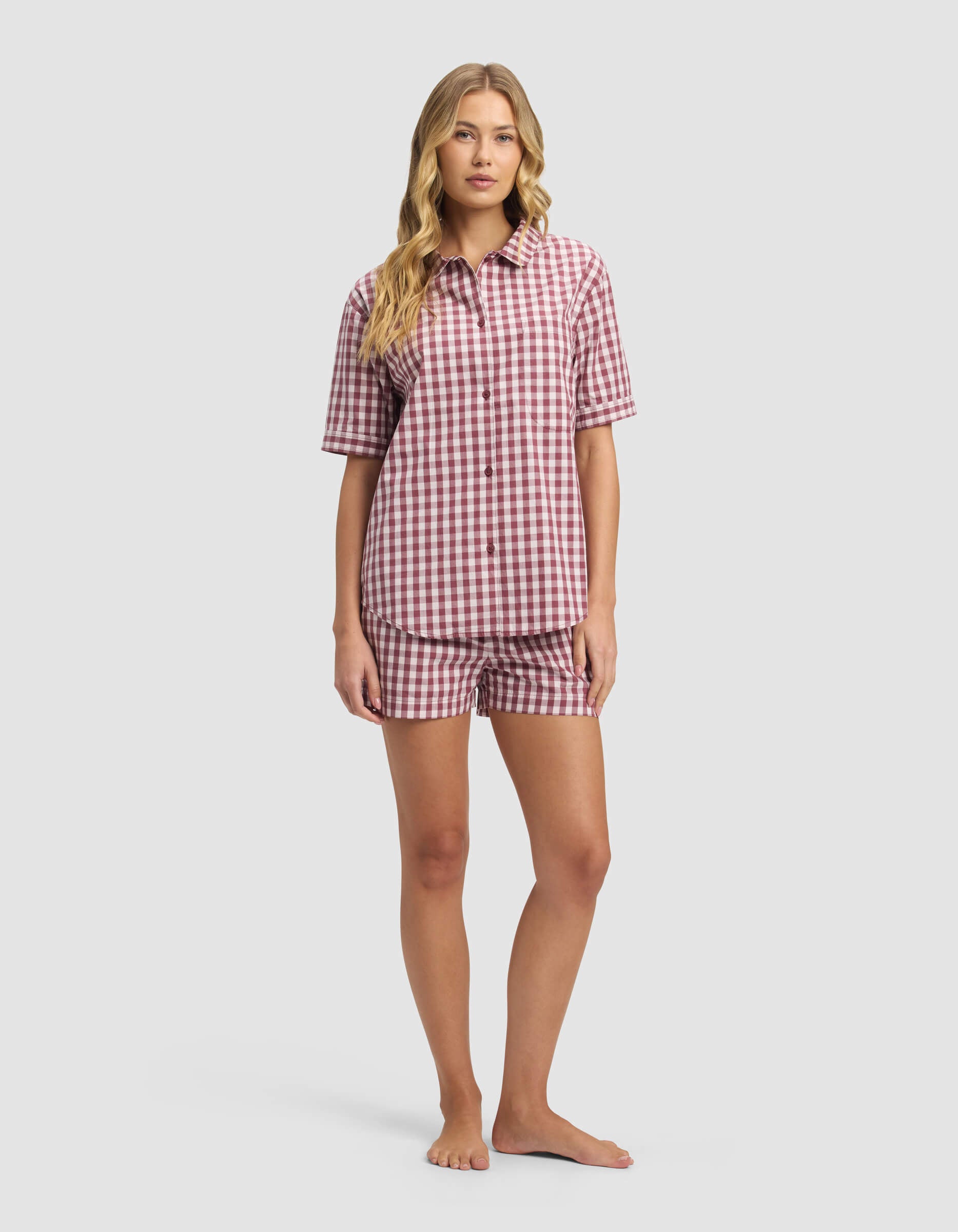 Women's Sutton Short Sleeve Pajama Set - Image 3