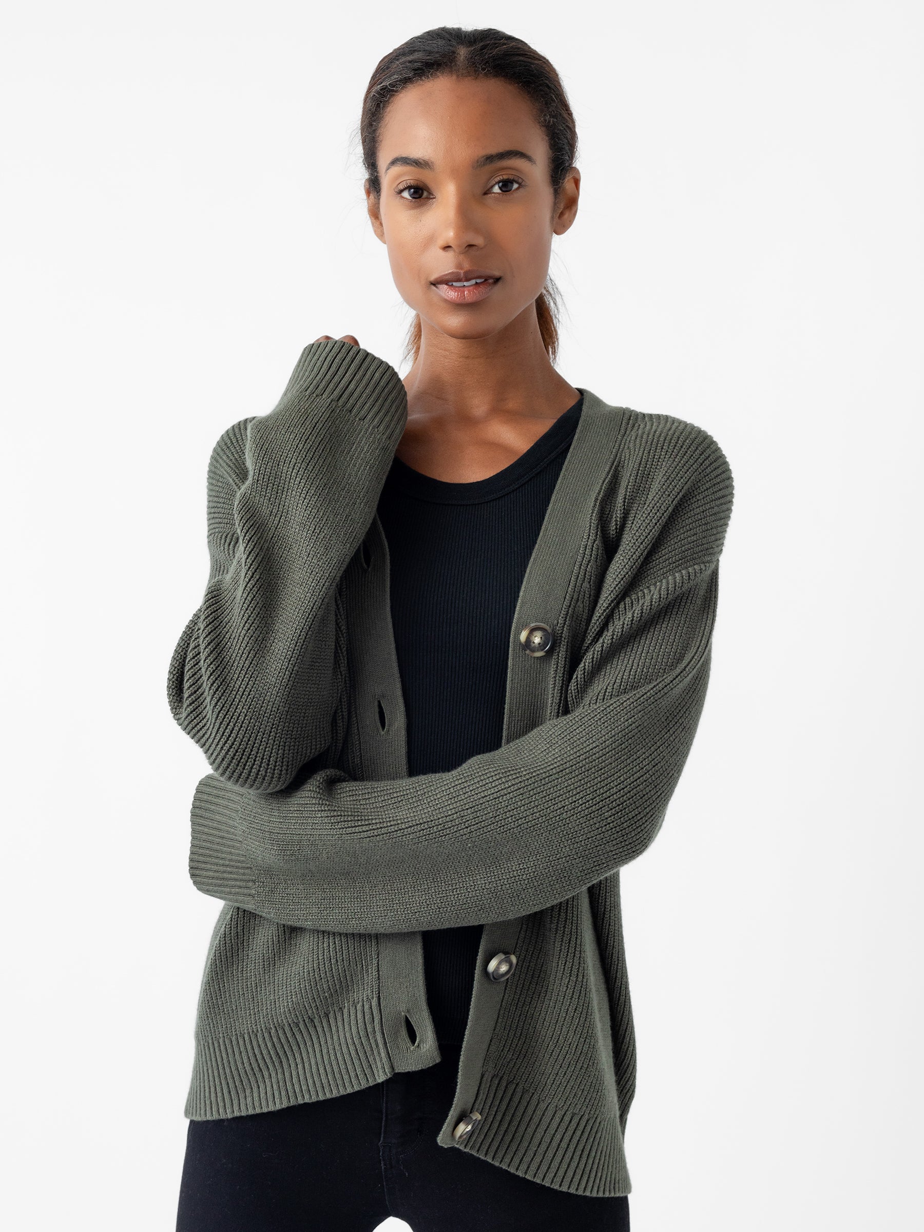 Oversized Classic Cardigan - Last Chance - Image 28