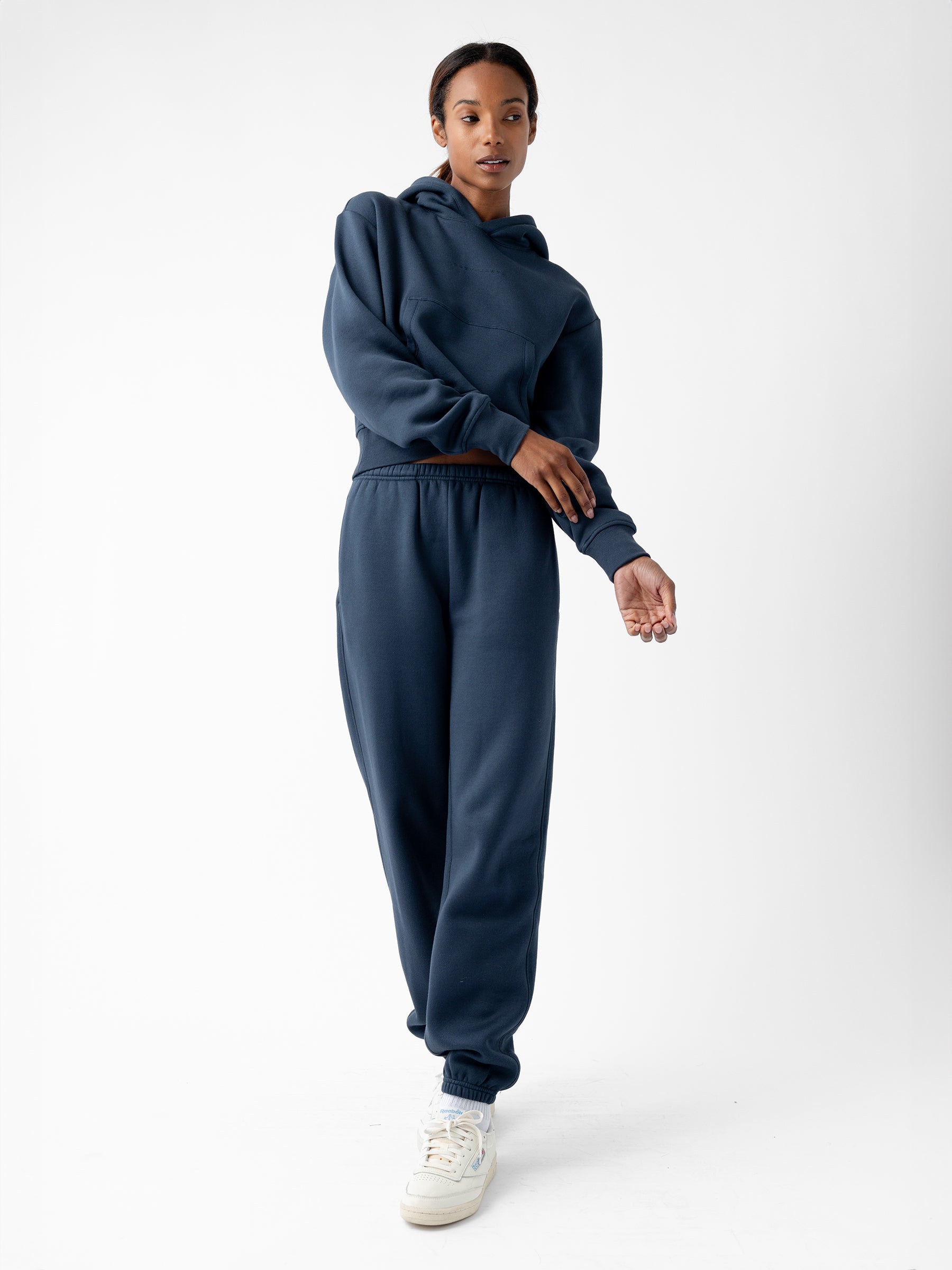 Women's CityScape Cropped Hoodie - Last Chance - Image 6