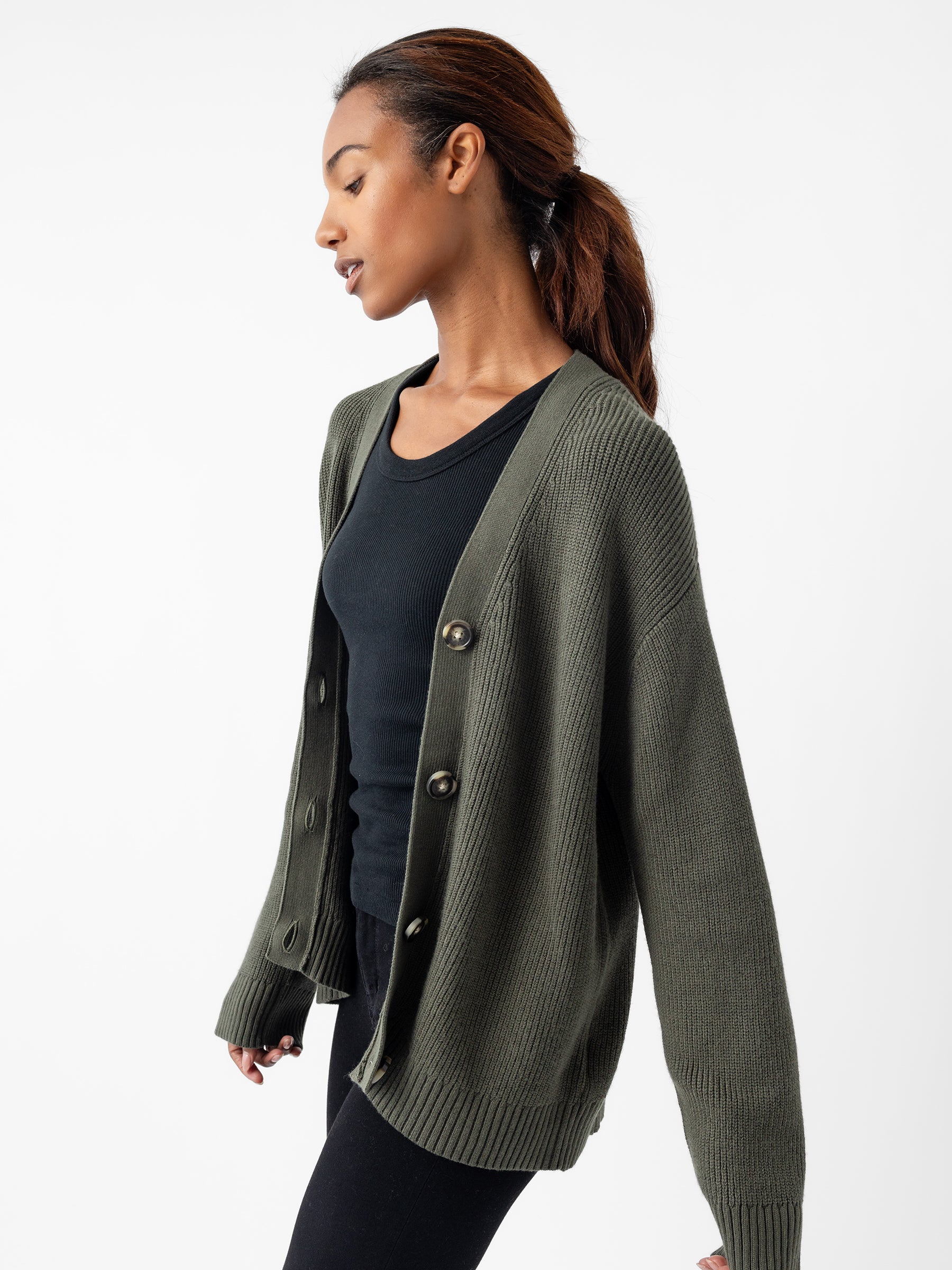 Oversized Classic Cardigan - Last Chance - Image 29