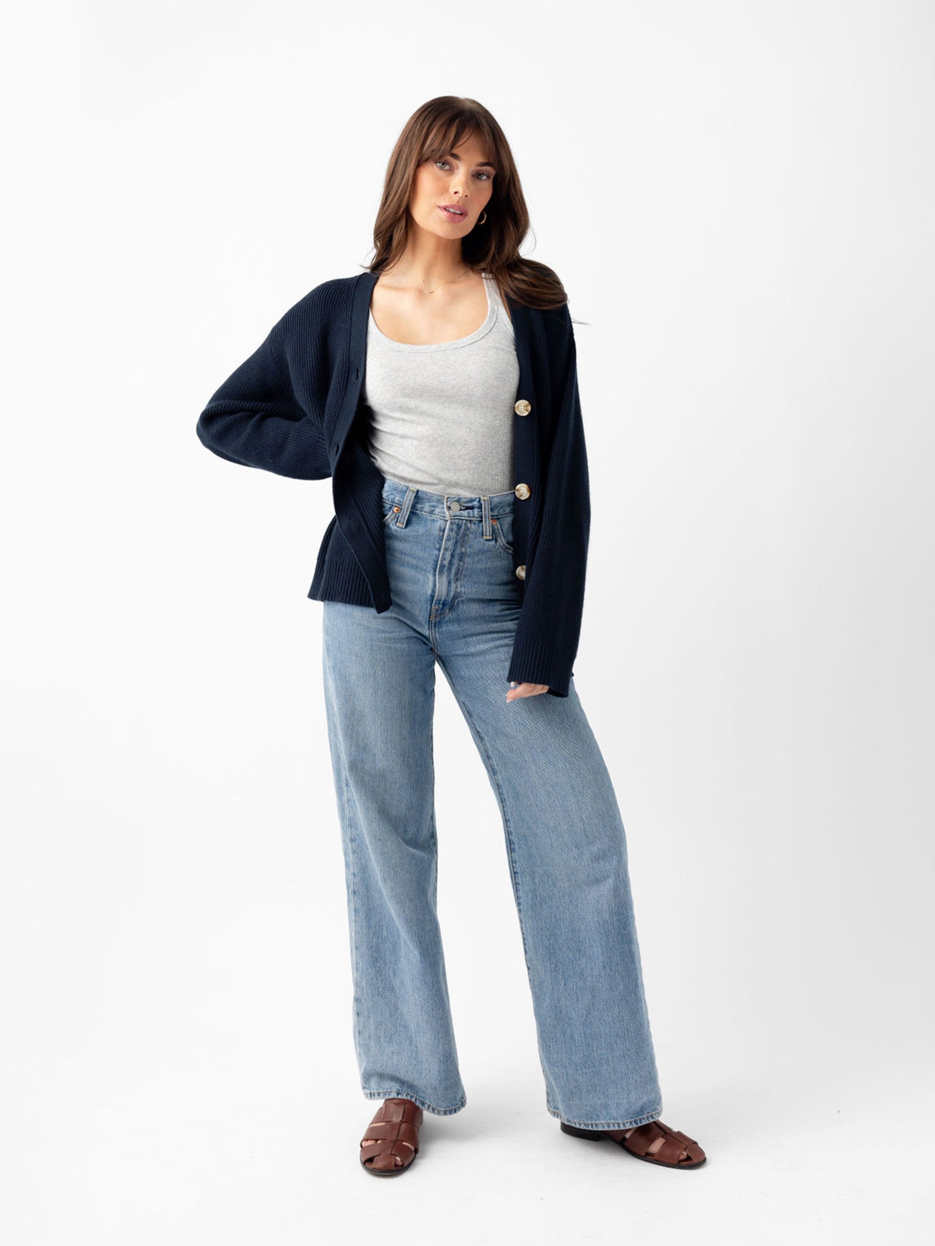 Oversized Classic Cardigan - Last Chance - Image 24