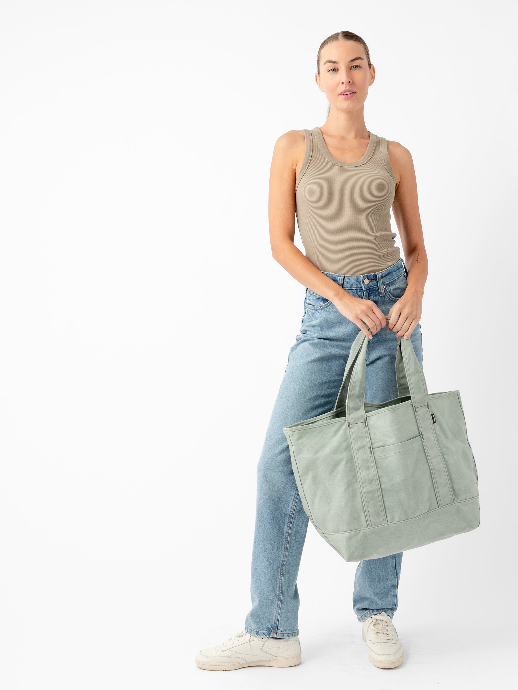 Waxed Canvas Tote - Image 19