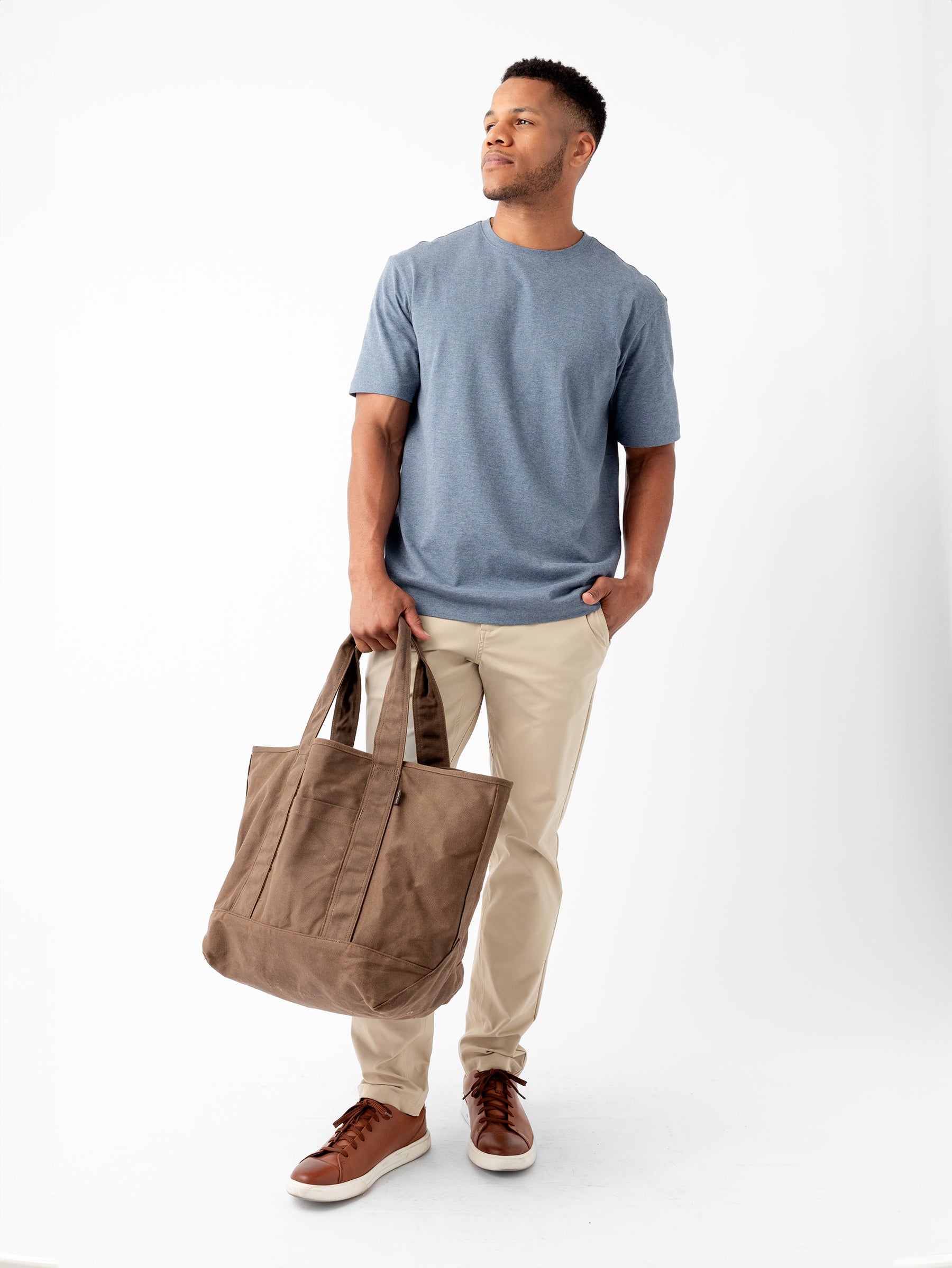 Waxed Canvas Tote - Image 11