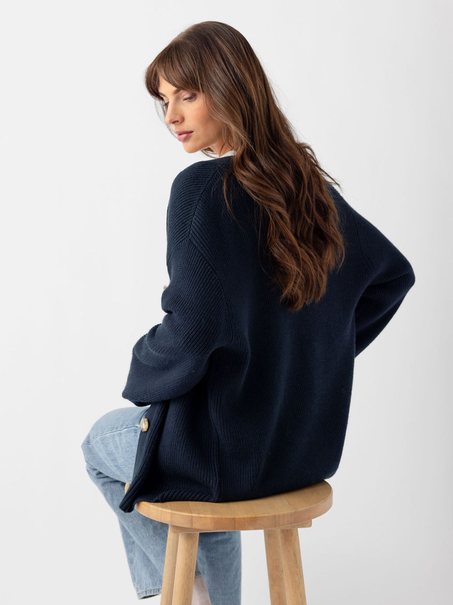 Oversized Classic Cardigan - Last Chance - Image 26