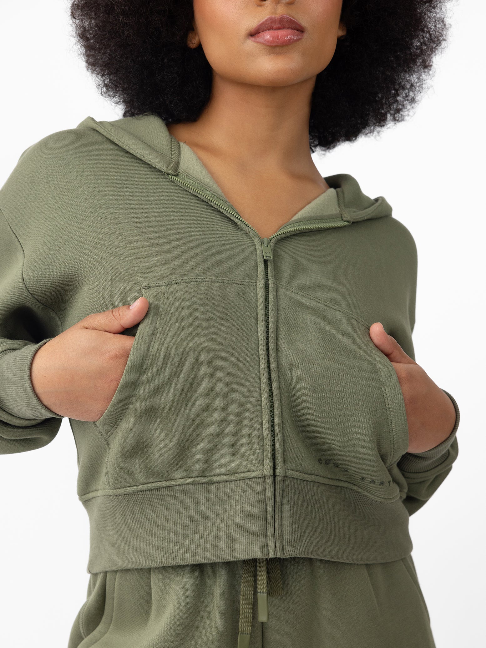 Women's CityScape Cropped Full Zip - Last Chance - Image 26