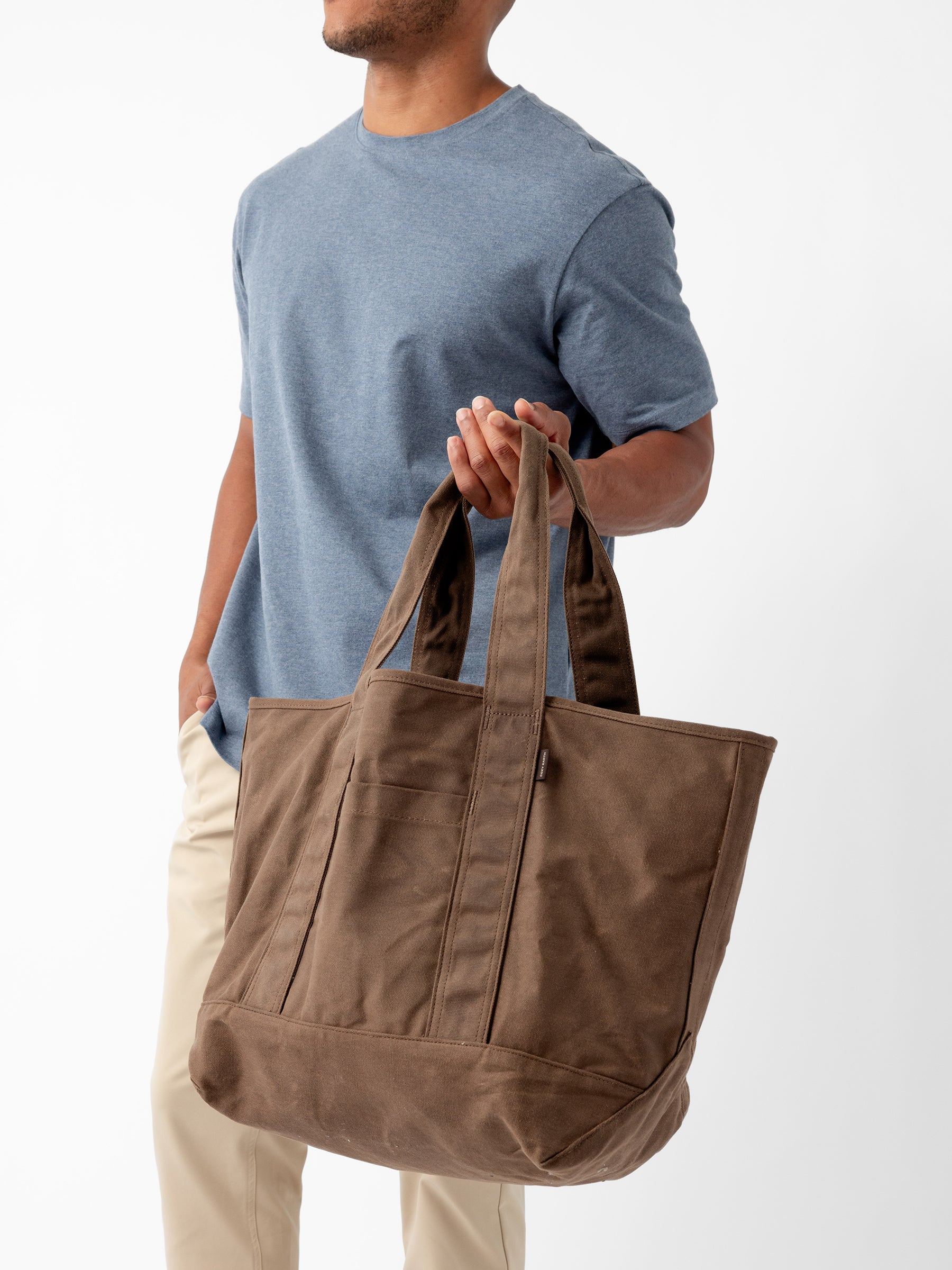 Waxed Canvas Tote - Image 12