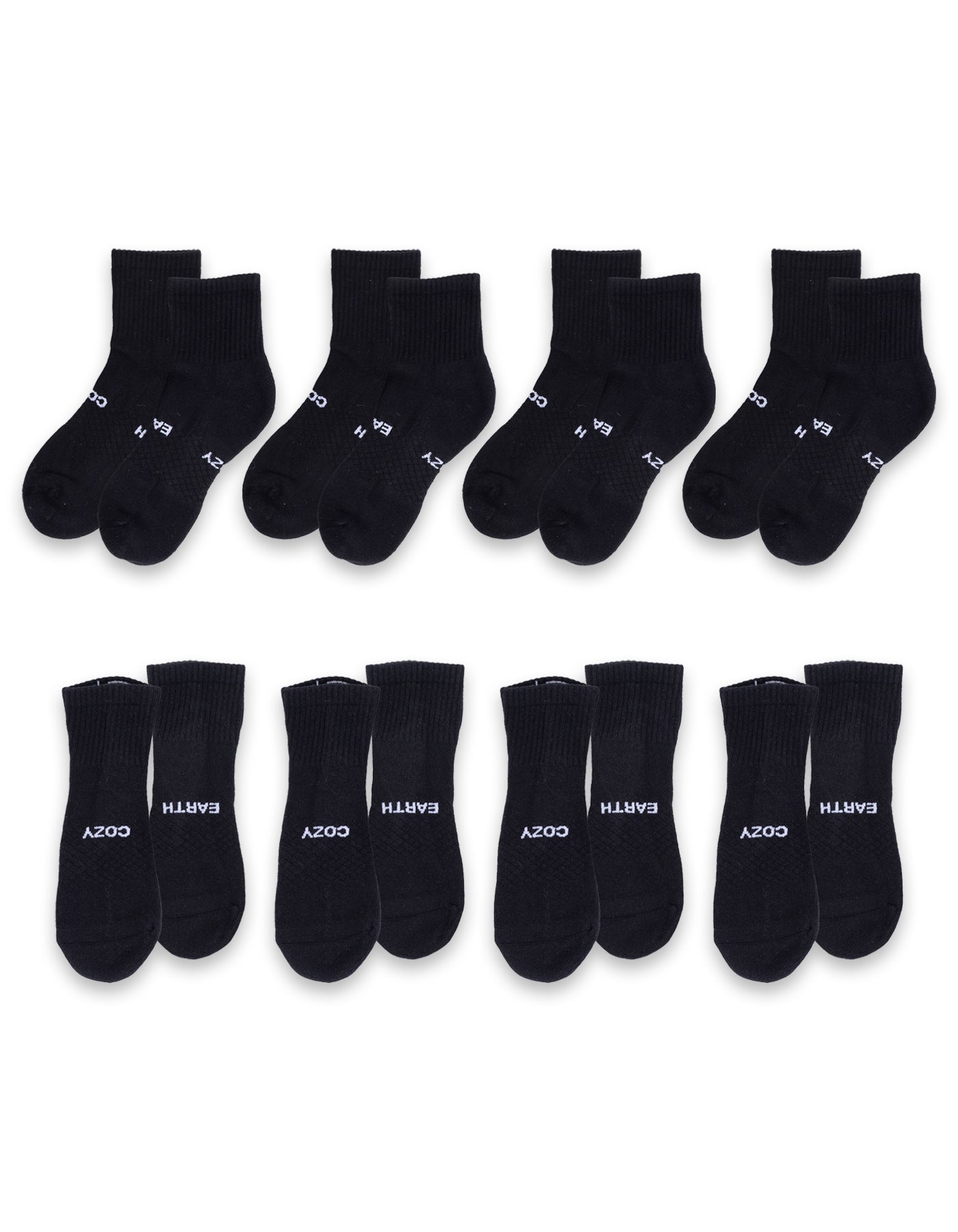 Women's Essential Quarter Sock 8-Pack - Image 10