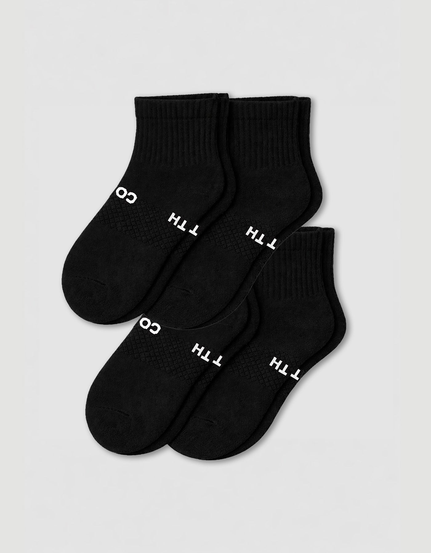 Women's Essential Quarter Sock 4-Pack - Image 5