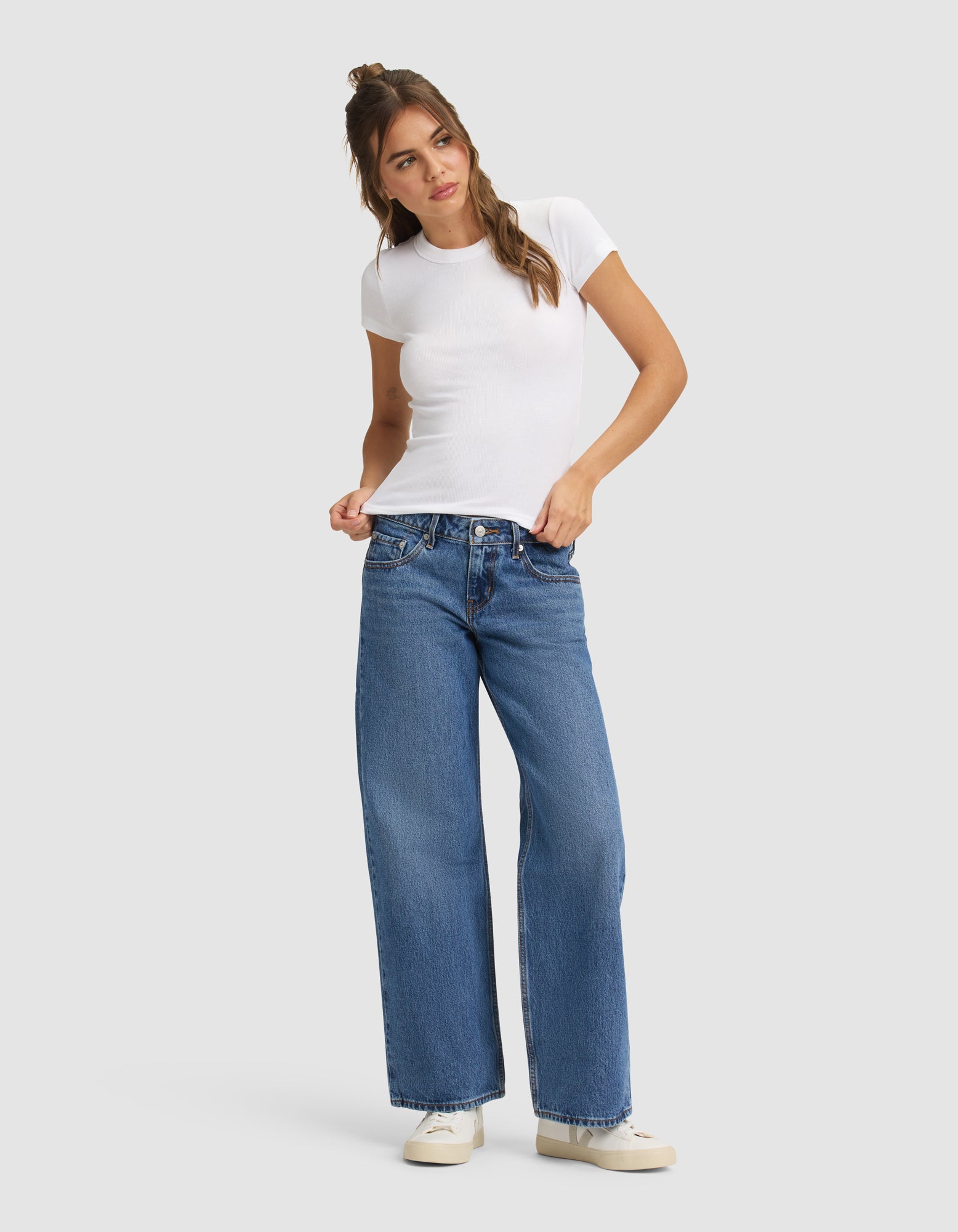Women's Fine Ribbed Tee - Image 13