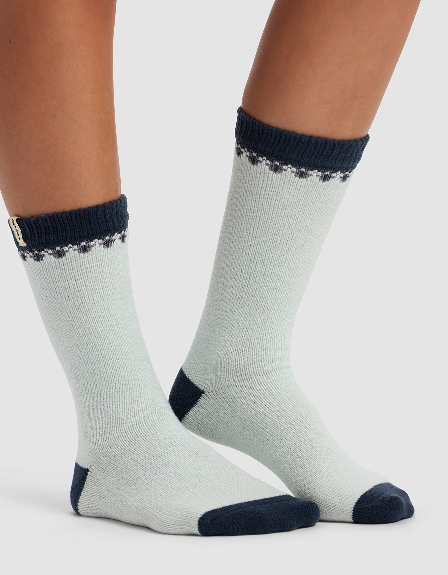 Mistletoe Plush Lounge Calf Sock - Last Chance - Image 5