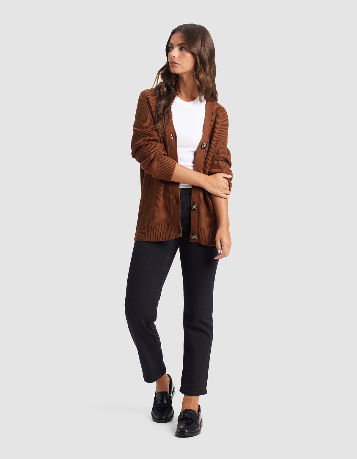 Oversized Classic Cardigan - Last Chance - Image 4